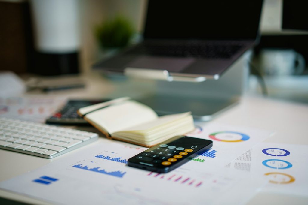 Calculating business financial ratios