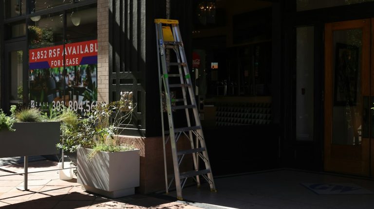 New business location storefront